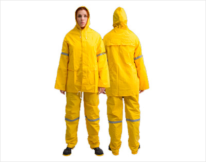 Rain Suits Yellow with Hood